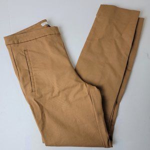 Boden Brown Slim Leg Khaki Pants Size 6